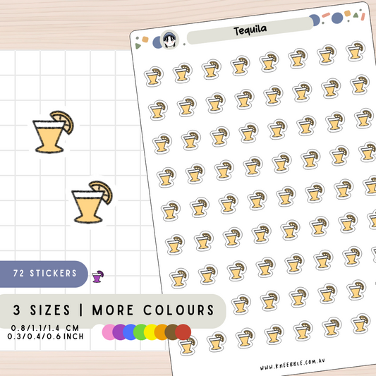 Tequila Planner Stickers