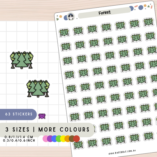 Forest Planner Stickers