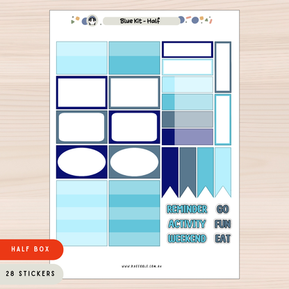 Colour Planner Kit - Week And Month Planner Stickers