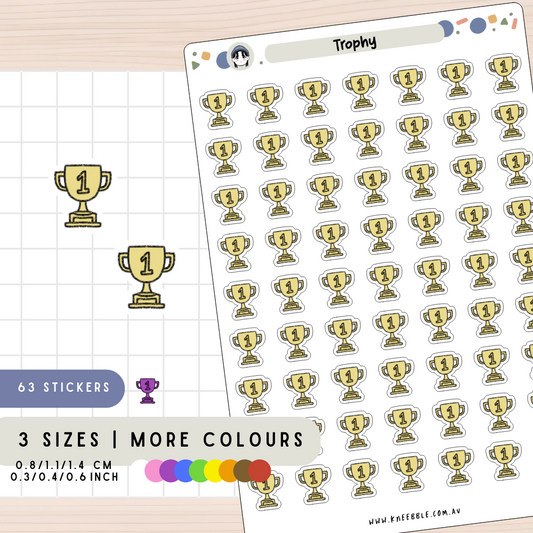 Trophy Planner Stickers