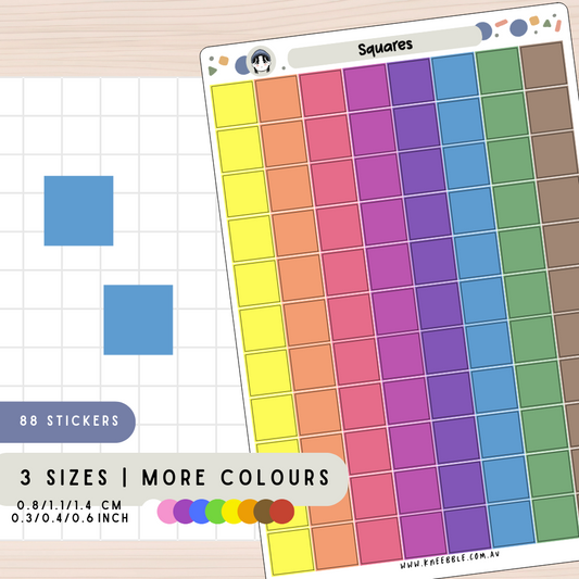 Square Planner Stickers