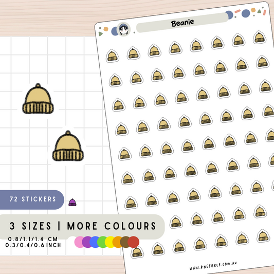 Beanie Planner Stickers