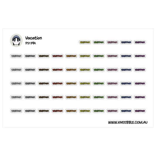 a grid of various colored stickers, each with a different design or pattern. The stickers are arranged in rows and columns, creating a visually appealing and organized display.