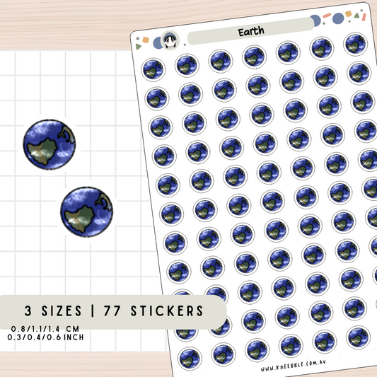 Earth Planner Stickers