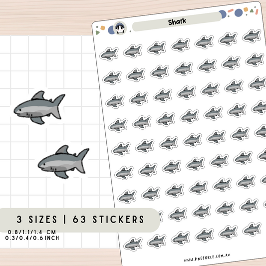 Shark Planner Stickers