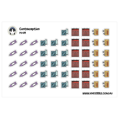 a collection of various icons and illustrations, including a calendar, a pencil, and other office supplies. The icons are arranged in a grid-like pattern, creating a visually appealing and organized composition.