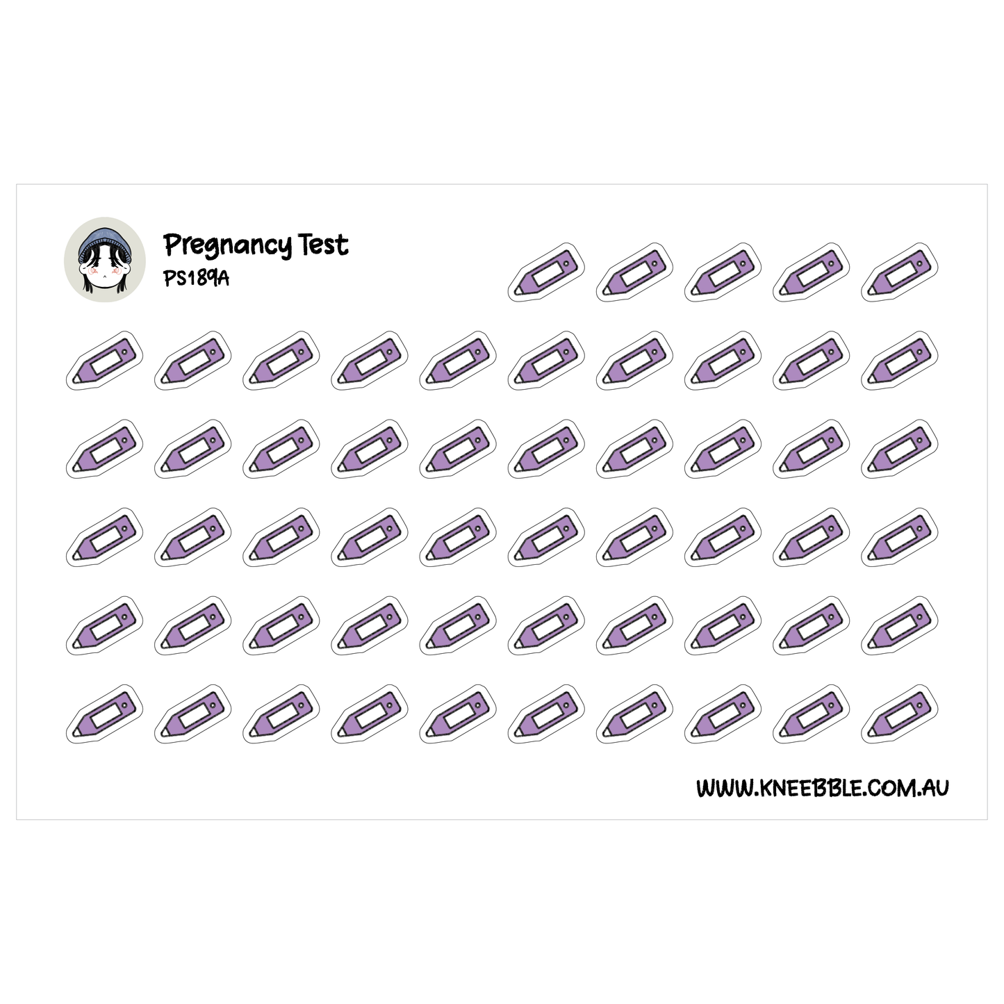 a grid of purple crayon-like shapes, arranged in rows and columns.