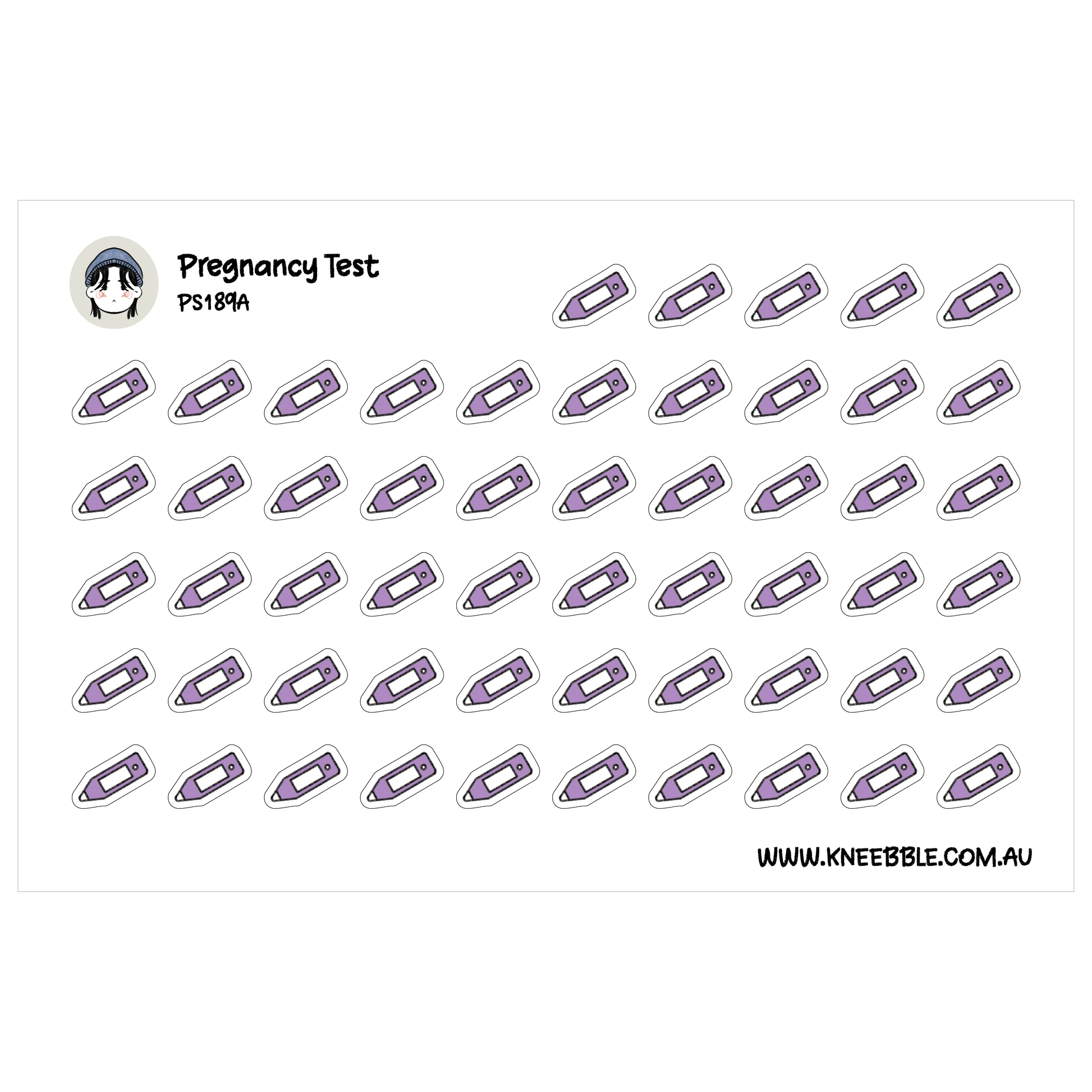 a grid of purple crayon-like shapes, arranged in rows and columns.