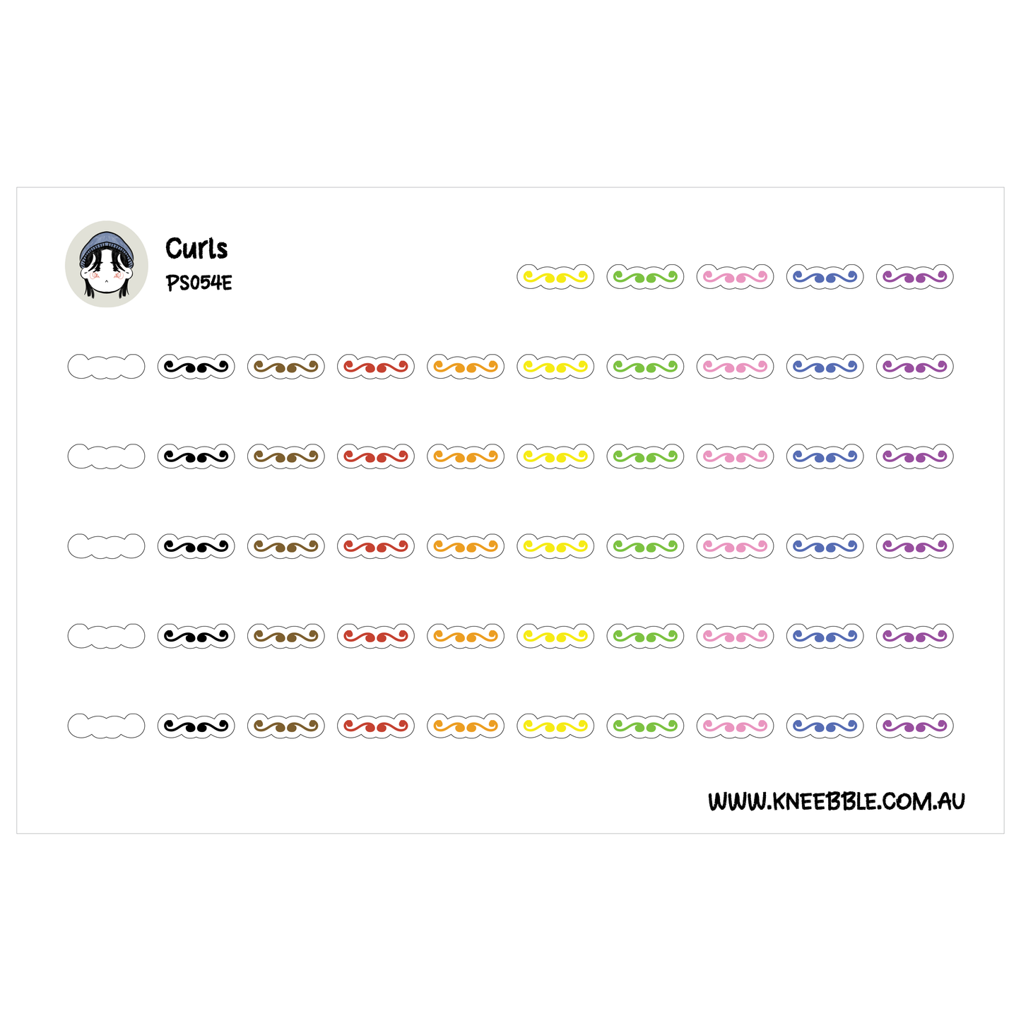 a grid of various colored circles, each with a different color and pattern. The circles are arranged in rows and columns, creating a visually appealing and organized design.