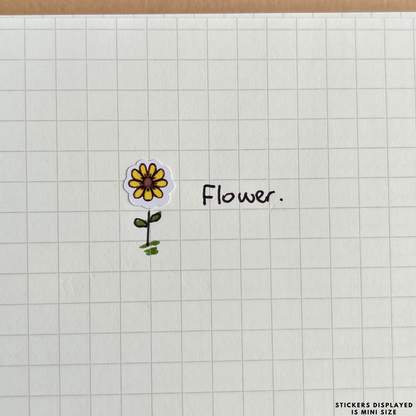 Flower Planner Stickers