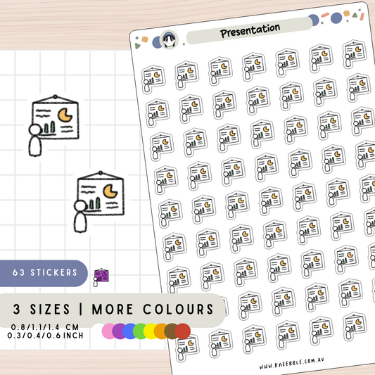 Presentation Planner Stickers