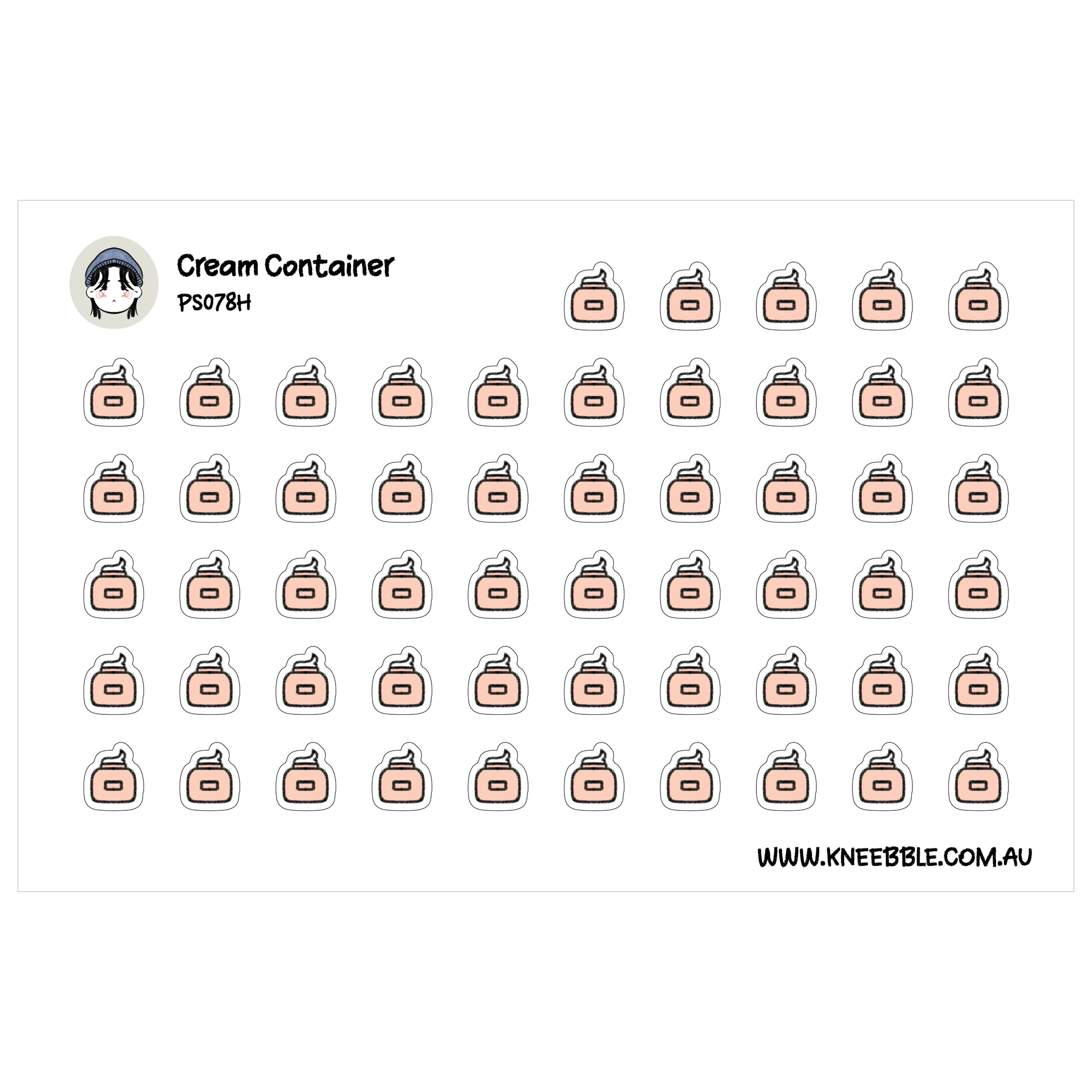 a grid of small, pink icons arranged in a repeating pattern.