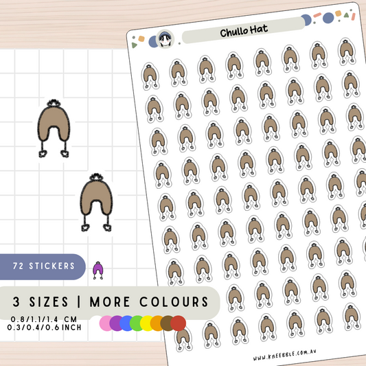 Chullo Hat Planner Stickers