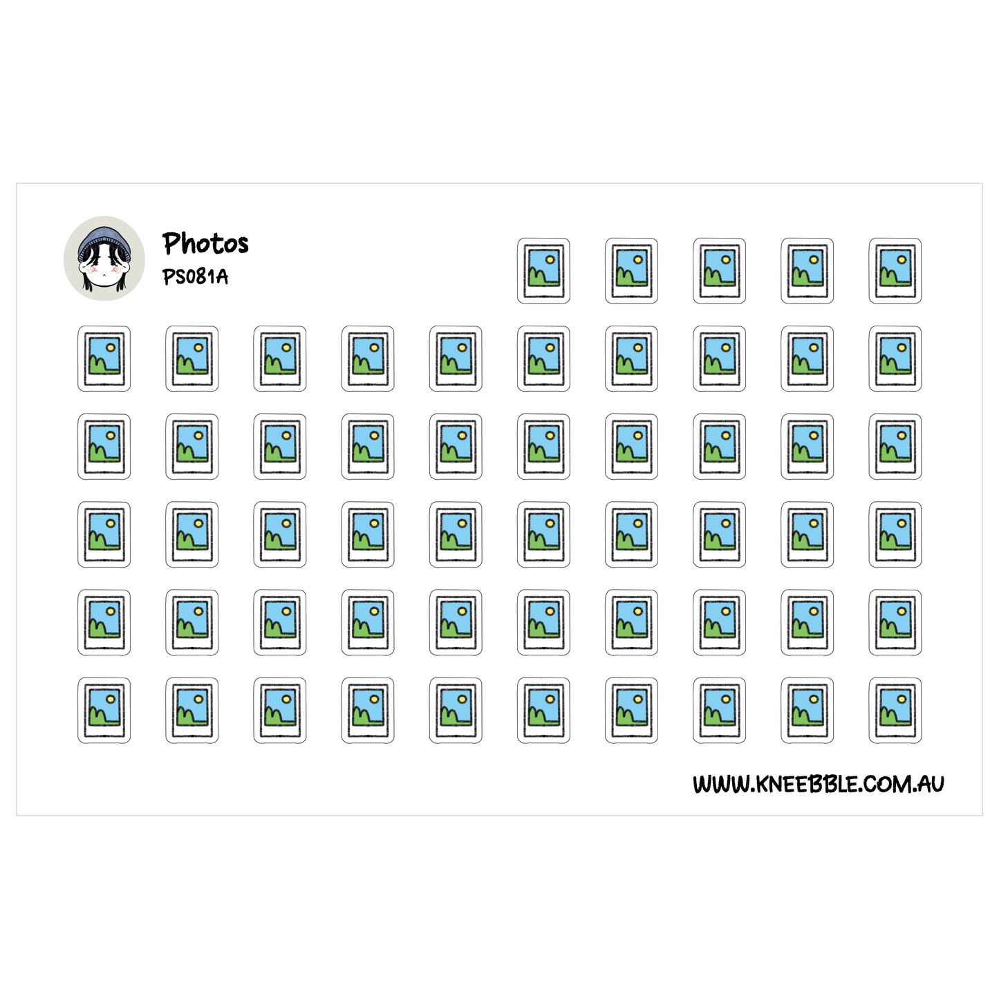 a grid of small square icons, each depicting a landscape scene. The icons are arranged in a visually pleasing pattern, creating a sense of order and symmetry. The image does not contain any text, and the descriptions provided are concise and focused on the visual elements of the image.