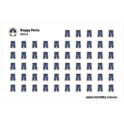 a grid of identical blue jeans icons arranged in a visually pleasing pattern.