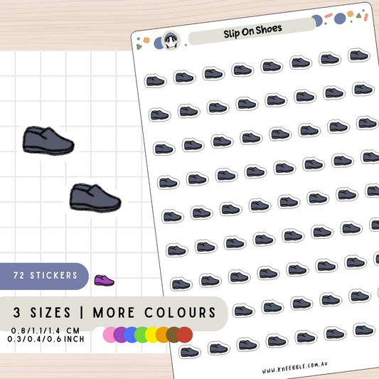 Slip On Shoes Planner Stickers