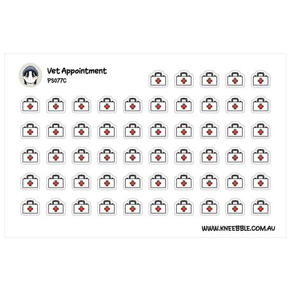 a grid of white medical boxes with red cross symbols, arranged in rows and columns.