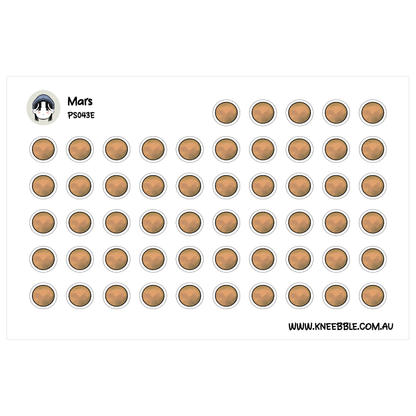 The image is a collage of various images depicting Mars, with a focus on the planet's surface and atmosphere.