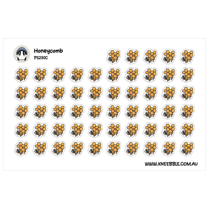 Honeycomb Bee Planner Stickers
