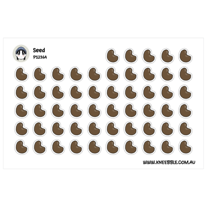 Seed Plant Life Cycle Planner Stickers