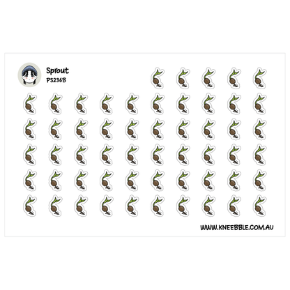 Sprout Plant Life Cycle Planner Stickers
