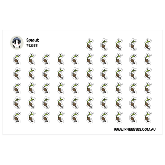 Sprout Plant Life Cycle Planner Stickers