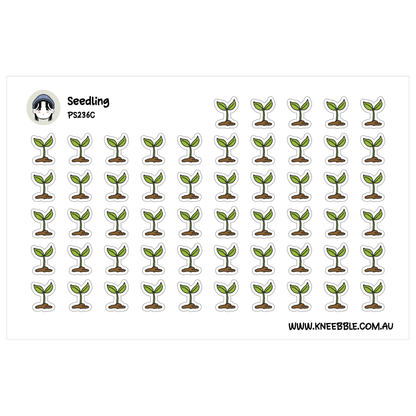 Seedling Plant Life Cycle Planner Stickers