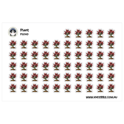 Flower Plant Life Cycle Planner Stickers