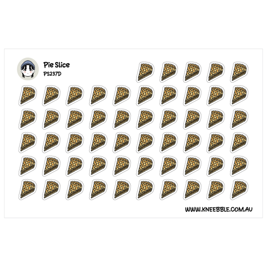 Pie Slice Bakery Planner Stickers