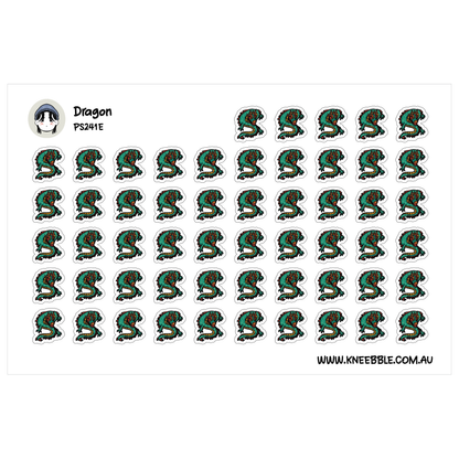 Dragon Planner Stickers - Chinese Culture - Lunar New Year Journal