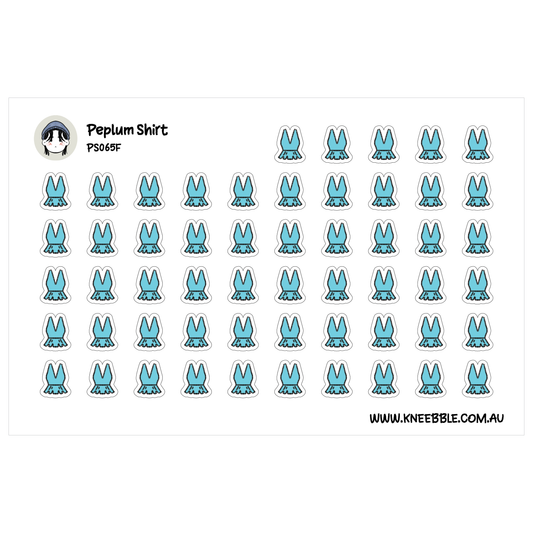 a grid of small blue icons arranged in a repeating pattern.