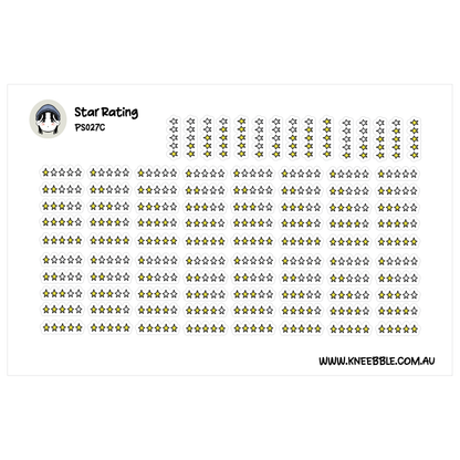 The image is a collection of star rating icons, with each icon representing a rating ranging from 1 to 5 stars. The icons are arranged in a grid format, with each row containing a certain number of icons. The image does not contain any text, and the rating system is not described in detail.