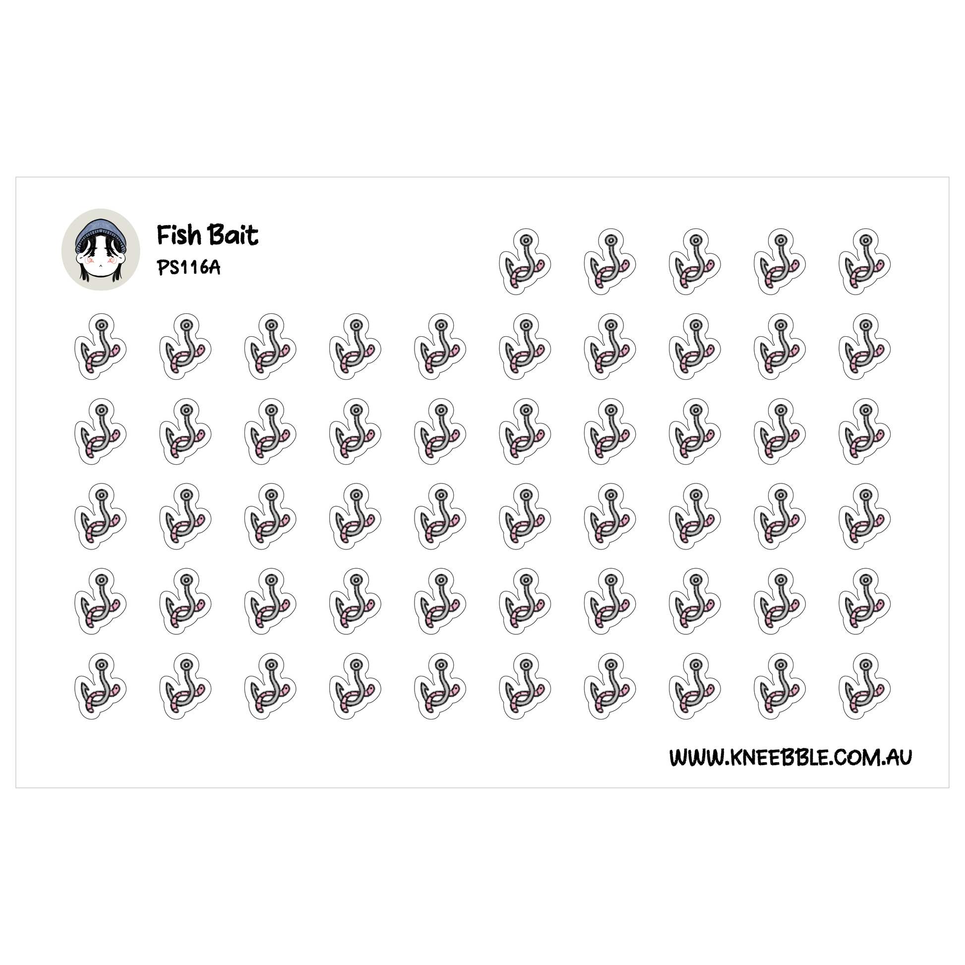 a grid of small, repeating stickers or icons arranged in a visually pleasing pattern.