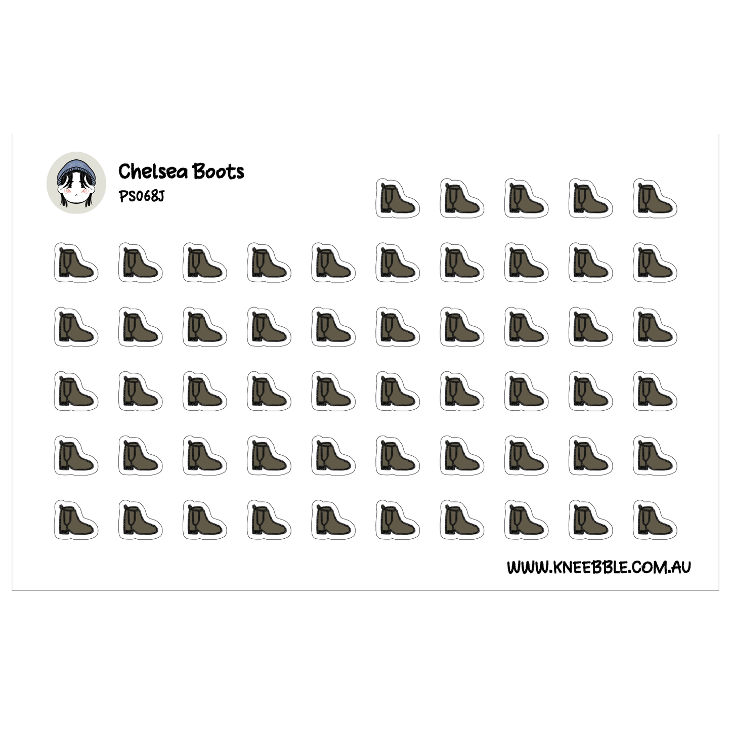 a grid of small, identical brown and white icons arranged in a repeating pattern.