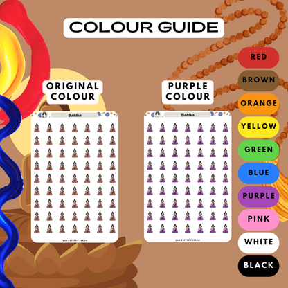 Buddha Planner Stickers