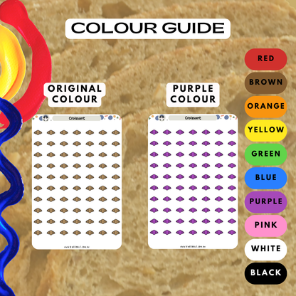 Croissant Planner Stickers
