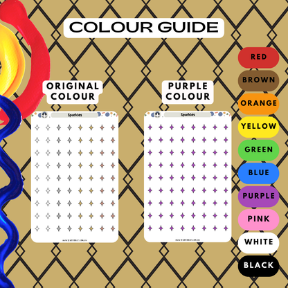 Sparkles Planner Stickers