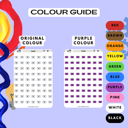 Email Planner Stickers
