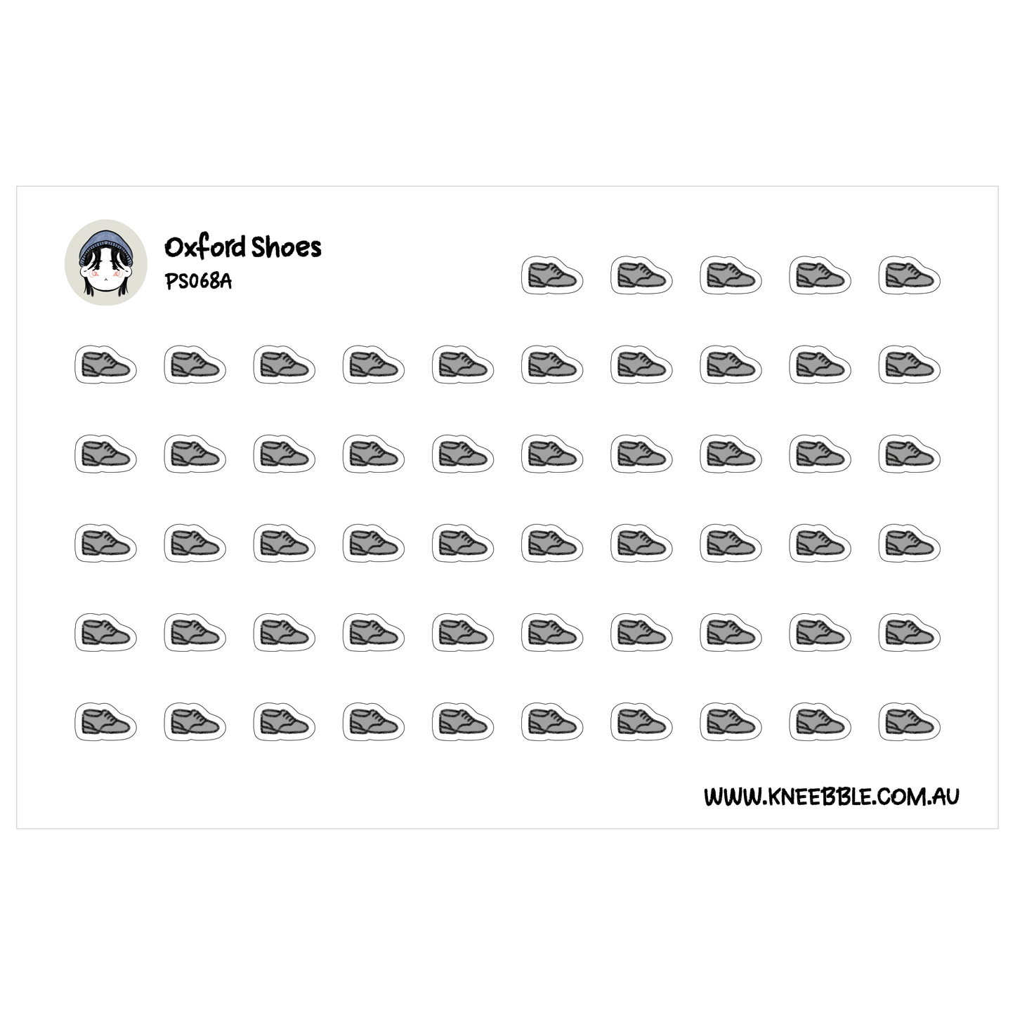 a grid of black and white icons, each depicting a pair of shoes. The icons are arranged in a visually organized manner, creating a pattern across the image.