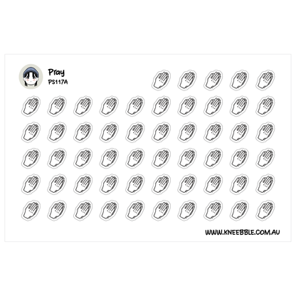 a grid of hand icons arranged in a visually pleasing pattern.