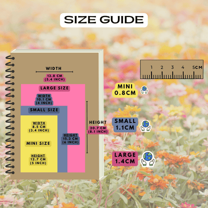 Choose from mini, small and large sizes.