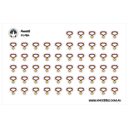 a grid of small, circular stickers with a red and yellow color scheme. The stickers appear to be of a uniform size and shape, and they are arranged in a grid pattern. The image does not contain any text or additional objects, and it does not depict a scene or a person. The stickers are not described in detail, and there are no specific actions or movements depicted. The image is a simple, static arrangement of circular stickers.