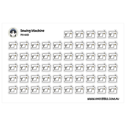 a grid of identical sewing machine icons arranged in a visually pleasing pattern.