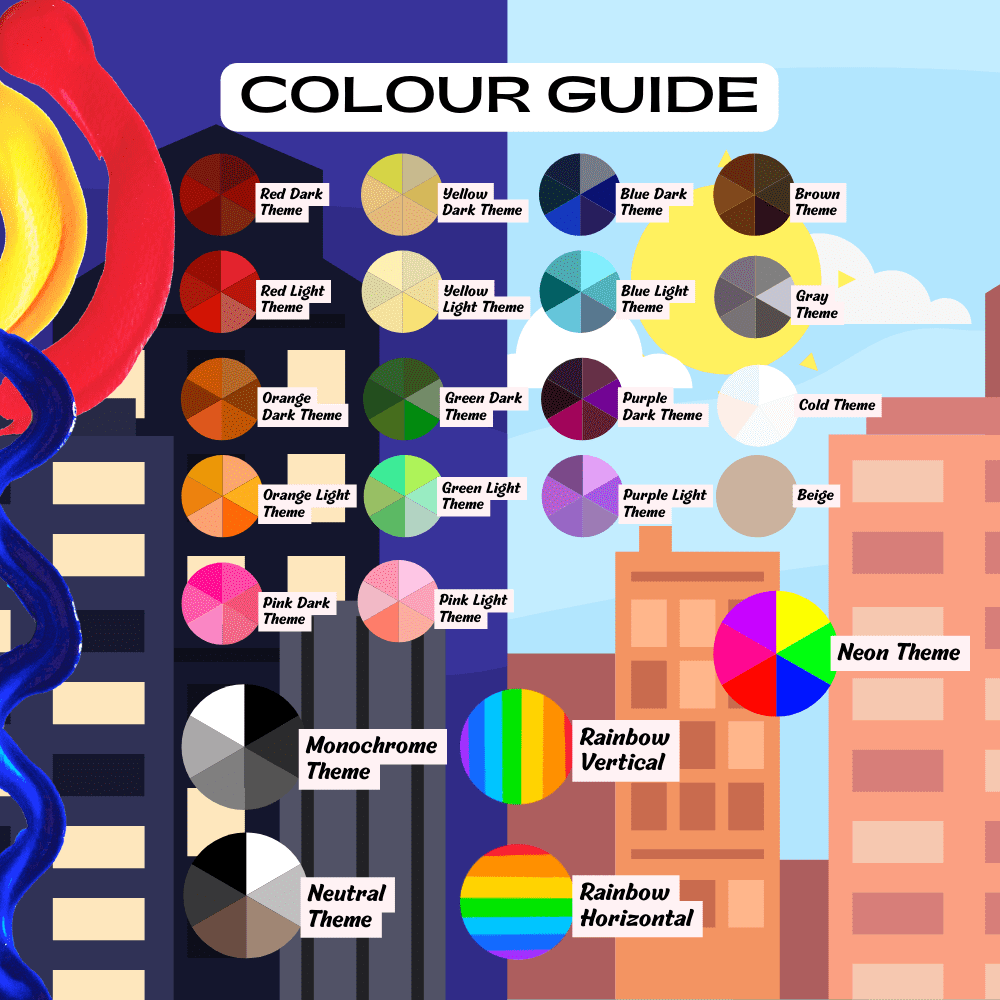 More colour options day routine sticker label sheets, choose from different styles such as monochrome and rainbow.