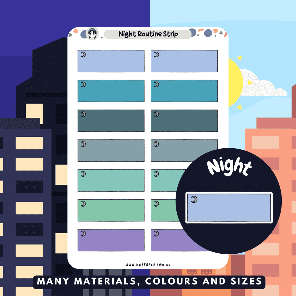 Dividers, Borders & Labels Planner Stickers – Kneebble