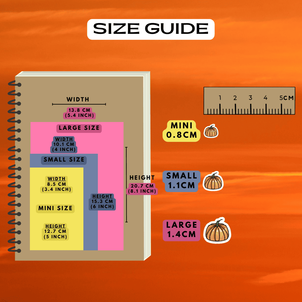 Choose from mini, small and large sizes.