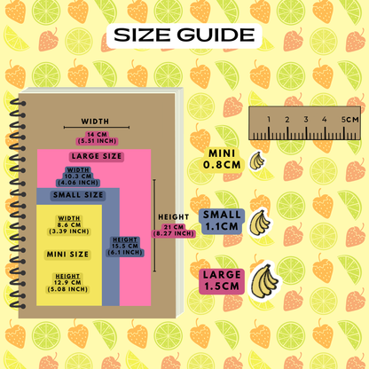 Banana Planner Stickers