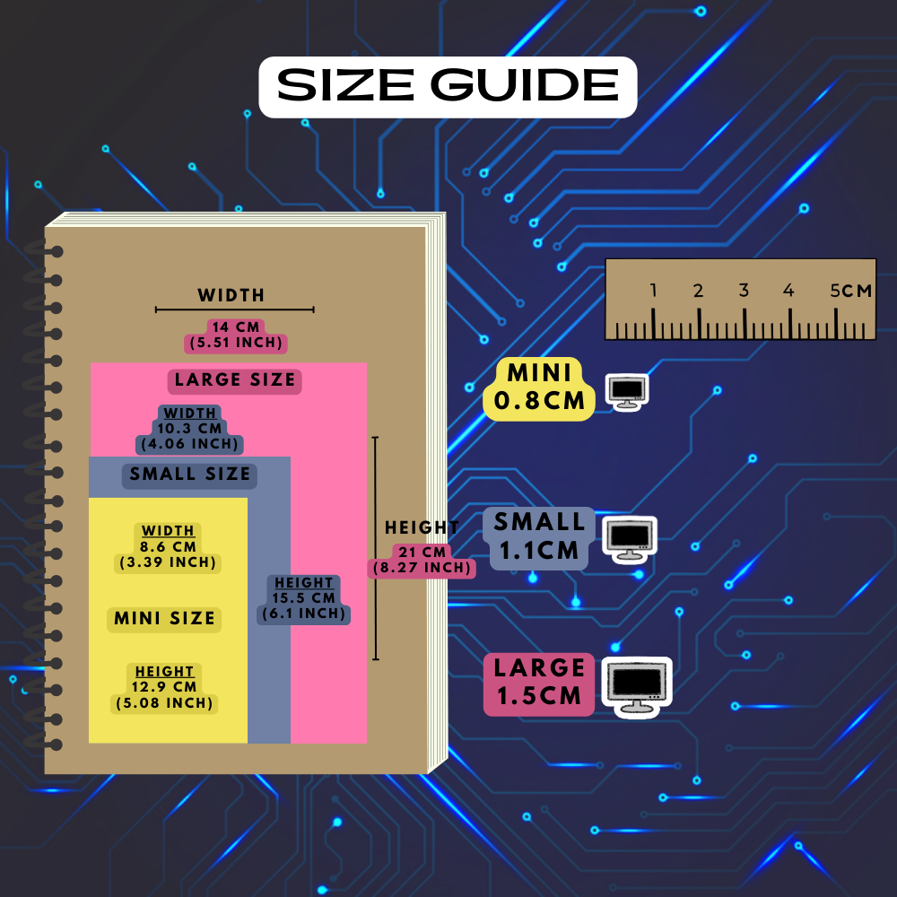 Television Planner Stickers