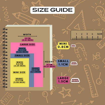 School Holidays Planner Stickers