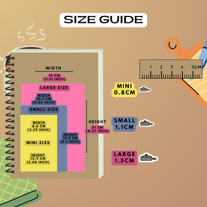 Sauce Pan Planner Stickers